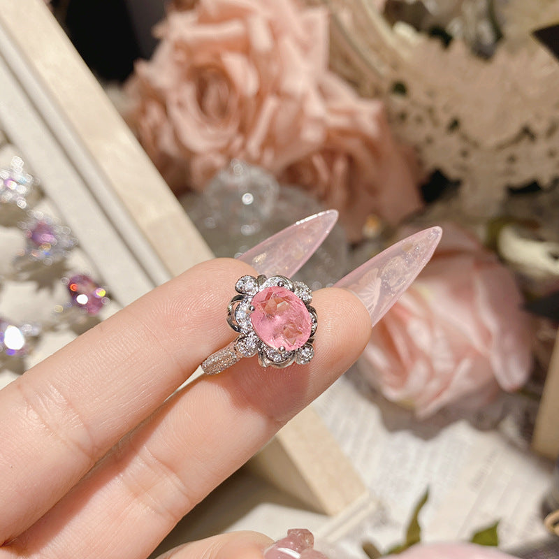 Sweet Pink Princess Rings